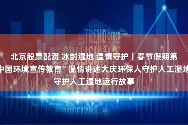 北京股票配资 冰封湿地 温情守护｜春节假期第一天，“中国环境宣传教育”温情讲述大庆环保人守护人工湿地运行故事